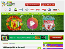 Tablet Screenshot of aovivoagora.com